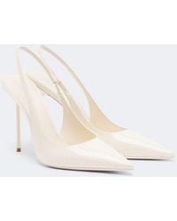 Paris Texas - Lidia Patent Leather Slingback Pumps - Lyst