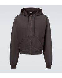 AURALEE - Sudadera De Jersey De Algodon - Lyst
