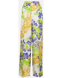 Versace - Baroque Pants - Lyst