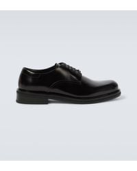 Canali - Leather Derby Shoes - Lyst