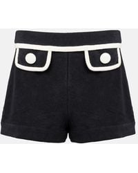 Adriana Degreas - High-Rise Shorts Aus Frottee - Lyst