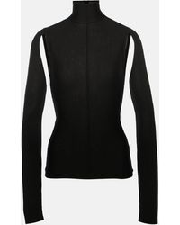 Khaite - The Marlowe Blouse With Back Opening - Lyst