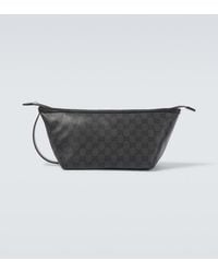 Gucci - Essence Classic Gg Canvas Toiletry Bag - Lyst