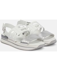 Hogan - Leather Sandals - Lyst