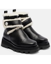 Jimmy Choo - Meena Leather Ankle Boots - Lyst
