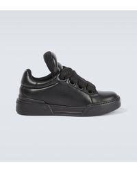 Dolce & Gabbana - Mega Skate Leather Sneakers - Lyst