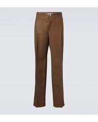 Maison Margiela - Mohair And Wool Straight Pants - Lyst
