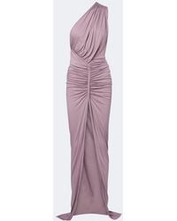 Rick Owens - Lilies Avra Ruched One-Shoulder Jersey Gown - Lyst