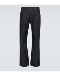 Burberry - Mid-rise Straight Jeans - Lyst