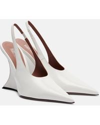 Paris Texas - Nina 105 Patent Leather Slingback Pumps - Lyst