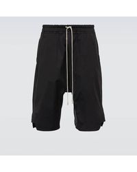 Rick Owens - Shorts in misto cotone - Lyst