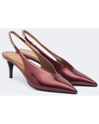 Stella McCartney - Slingback-Pumps Falabella - Lyst