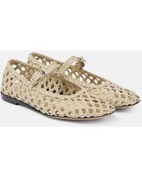 Le Monde Beryl - Woven Leather Ballet Flats - Lyst