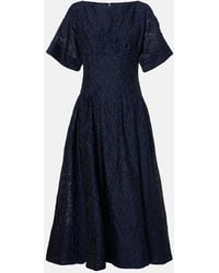Jonathan Simkhai - Midikleid Rosalie Aus Jacquard - Lyst