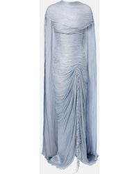 Marmar Halim - Tatiana Pleated Corset Gown - Lyst