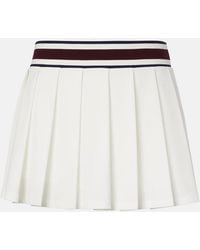 Tory Burch - Striped Pleated Tennis Skirt - Lyst