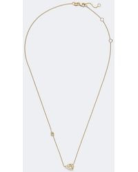 SHAY - Petite East West Fancy 18Kt Pendant Necklace With Diamonds - Lyst