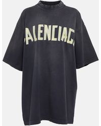 Balenciaga T-Shirt aus Baumwolle - Schwarz