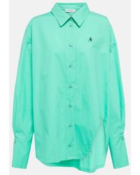 The Attico - Diana Cotton Canvas Shirt - Lyst
