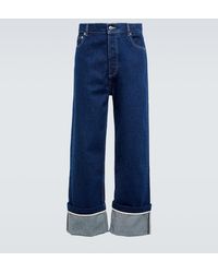Nanushka - Jasper Wide-leg Cotton Denim Jeans - Lyst