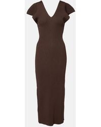 Altuzarra - Ribbed-Knit Maxi Dress - Lyst