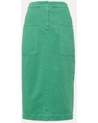 Max Mara - Werther Denim Pencil Skirt - Lyst