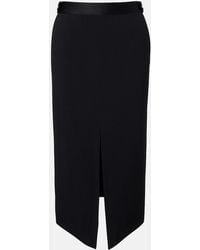 Tom Ford - Satin Pencil Skirt - Lyst
