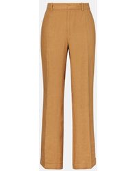 Polo Ralph Lauren - Linen Wide-Leg Pants - Lyst