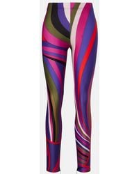 PUCCI - Iride Jersey Leggings - Lyst