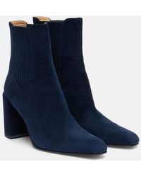Gabriela Hearst - Luke Suede Ankle Boots - Lyst