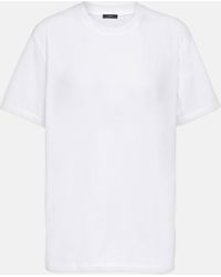 JOSEPH - Cotton Jersey T-shirt - Lyst