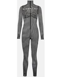 Givenchy - Mesh Turtleneck Bodysuit - Lyst