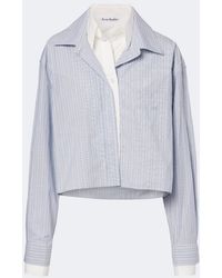 Acne Studios - Camicia Cropped - Lyst