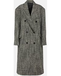 Isabel Marant - Lojimiko Oversized Wool-blend Coat - Lyst