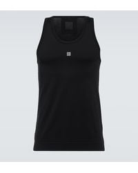 Givenchy - Tank top in cotone - Lyst
