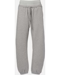 The Attico - Cotton Jersey Sweatpants - Lyst