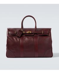 Brunello Cucinelli - Leather Duffel Bag - Lyst