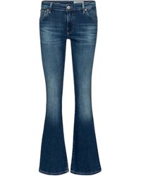 AG Jeans High-rise Bootcut Jeans - Blue
