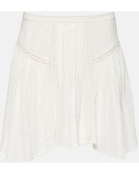 Isabel Marant - Jorenaga Asymmetric Lace Miniskirt - Lyst