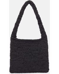 The Row - Didion Woven Shoulder Bag - Lyst