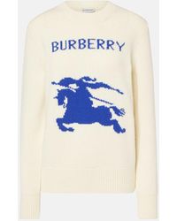Burberry - Ekd Wool And Cashmere Sweater - Lyst