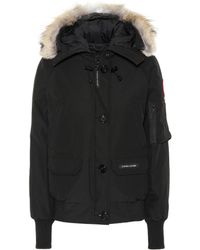 Canada Goose Chilliwack Fur-trimmed Down Jacket - Black