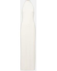 Bananhot - Carrie Halterneck Jersey Maxi Dress - Lyst