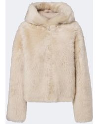 Arma - Bianca Reversible Shearling Jacket - Lyst