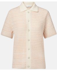 God's True Cashmere - Noble Ribbed-Knit Cashmere Shirt - Lyst