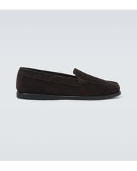 Saman Amel - Slip-Ons City Aus Veloursleder - Lyst