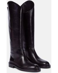 Jil Sander - Leather Riding Boots - Lyst