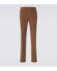 Slowear - Pantalones Rectos De Pana De Algodon - Lyst