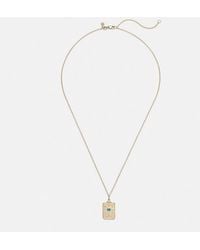 Sydney Evan - Eye Tarot Card 14Kt Pendant Necklace With And Diamonds - Lyst