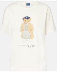 Polo Ralph Lauren - Polo Bear Cotton Jersey T-Shirt - Lyst